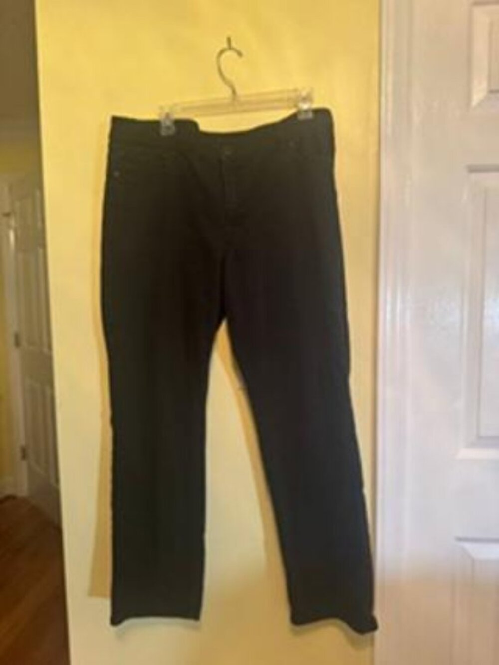 Chico's Platinum Black Bootcut Jeans Size 2.5 Short